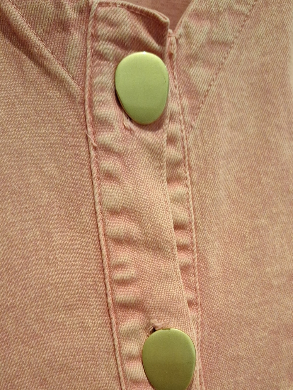 Hyacinth House Tuckernut Madeline Pink Denim Midi Dress - Picture 7 of 14